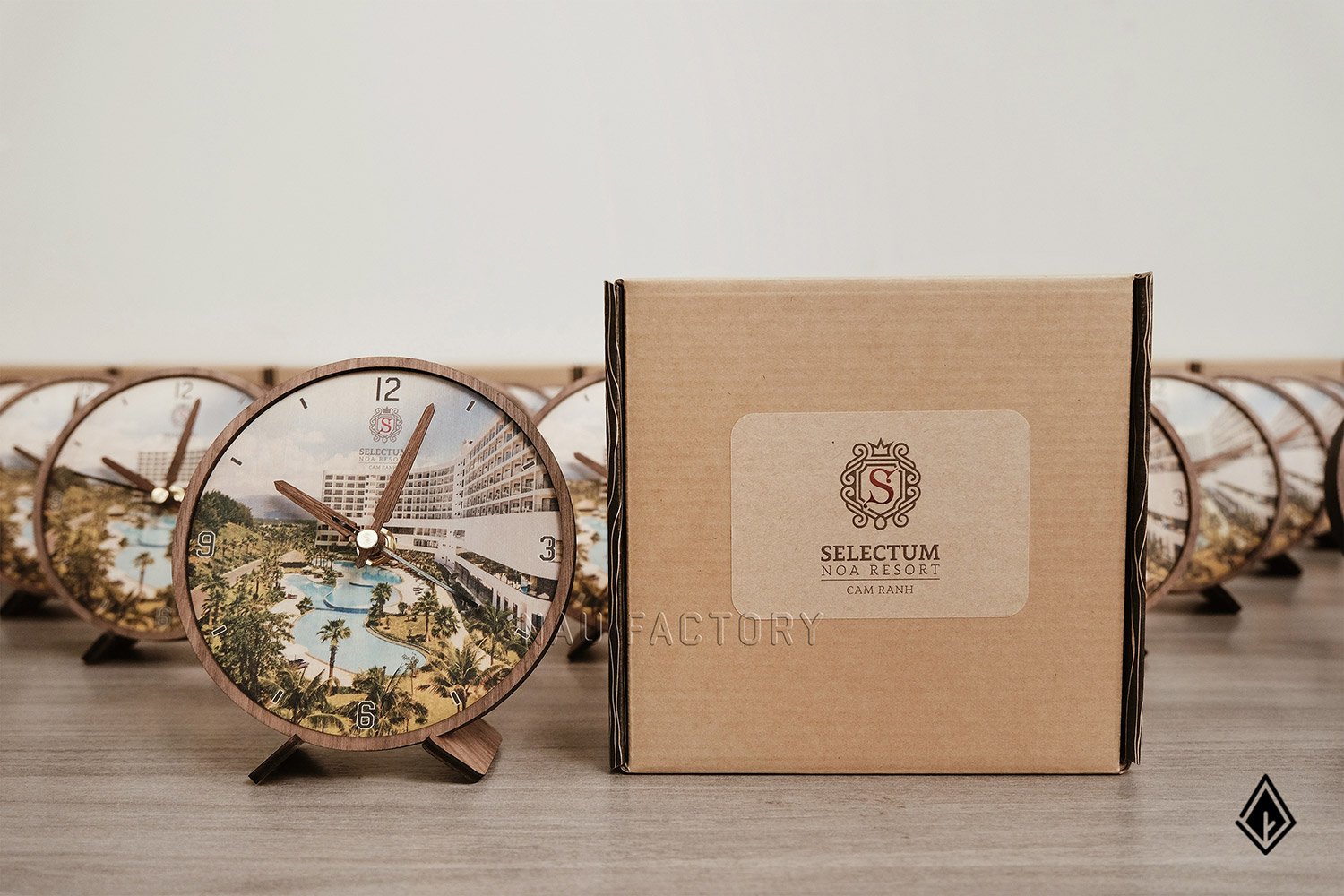Set quà tặng gỗ để bàn