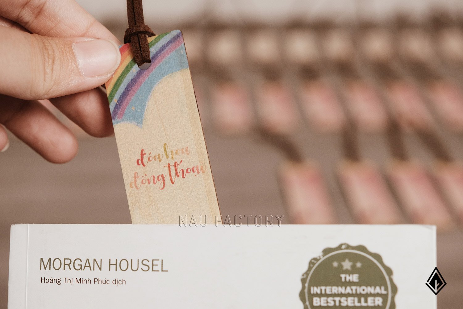 Bookmark gỗ in hình theo yêu cầu