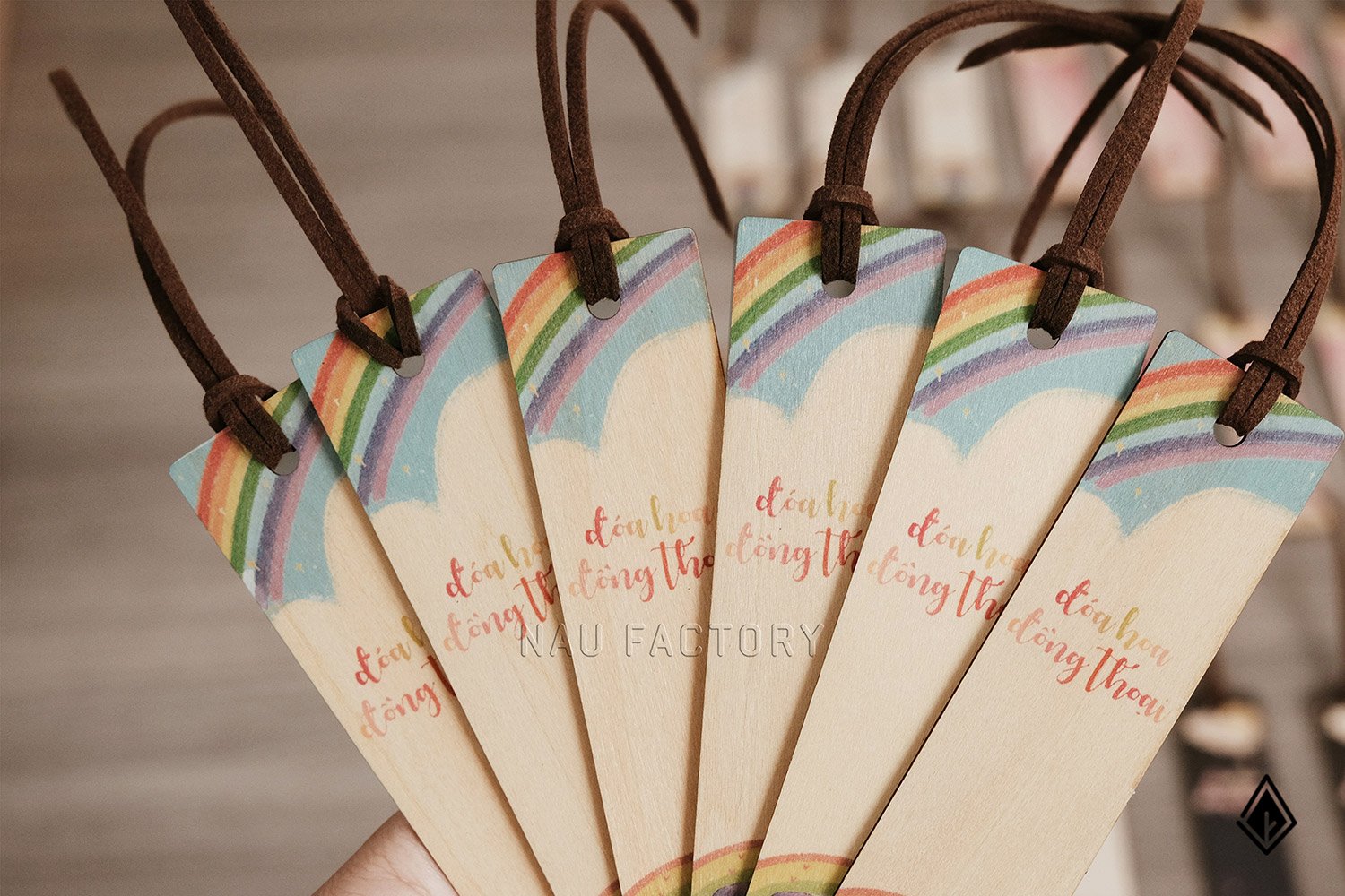 Bookmark gỗ in hình theo yêu cầu