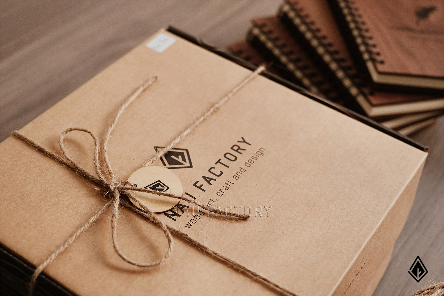 bút và hộp bút gỗ walnut