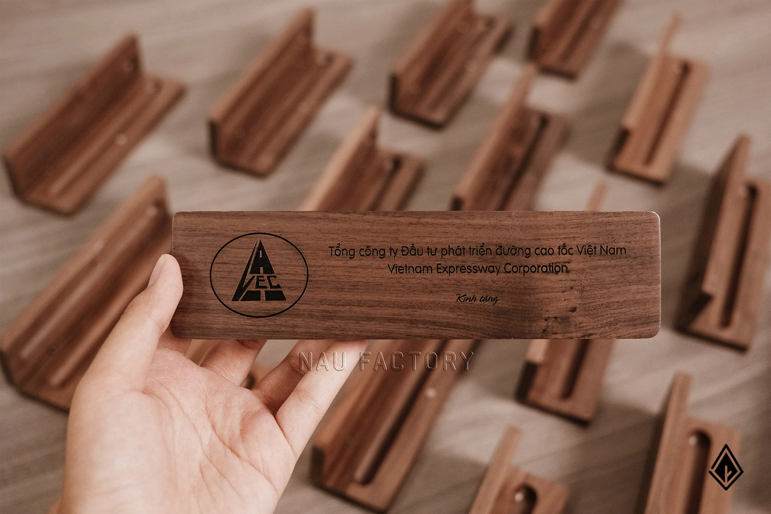 hộp bút gỗ Walnut