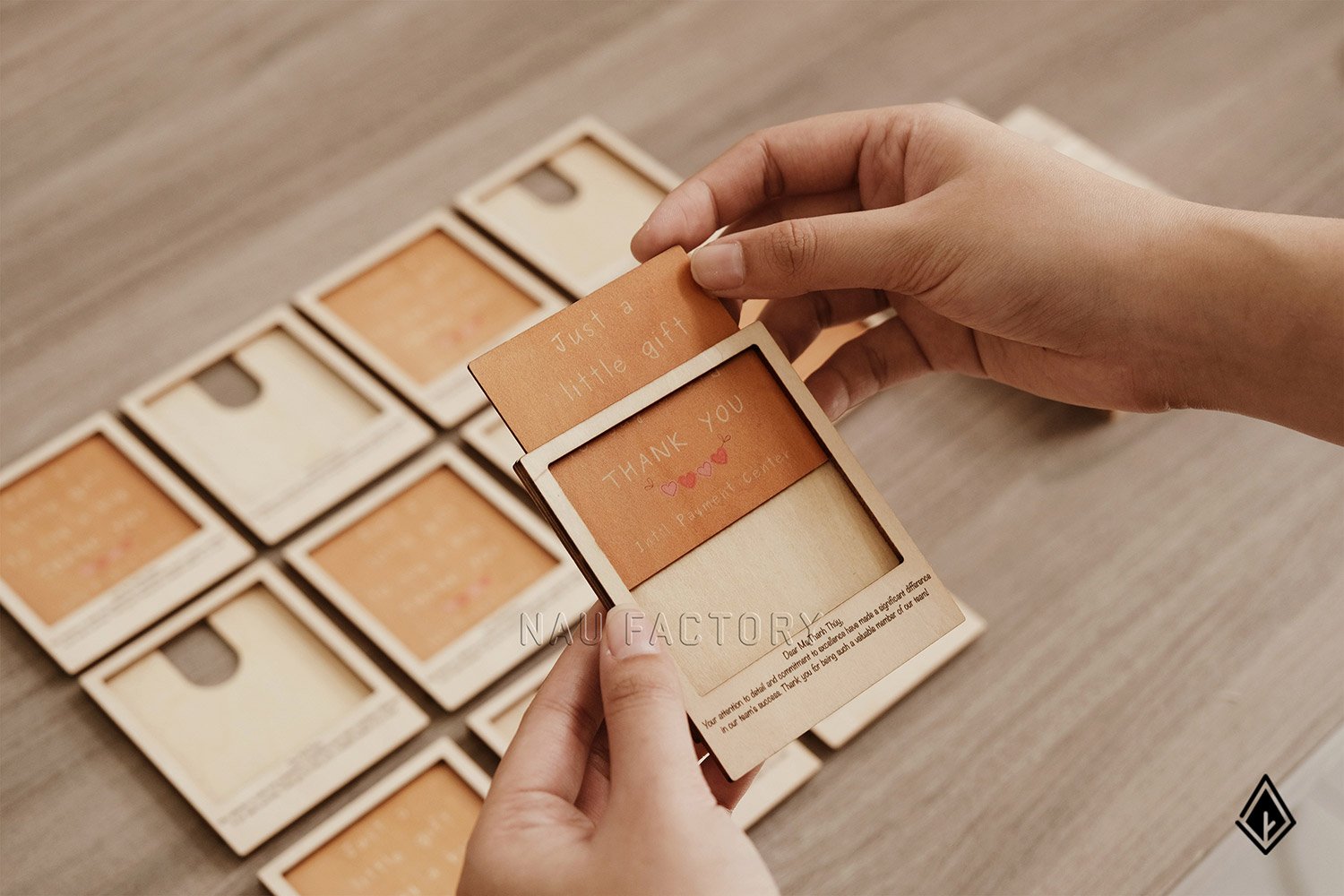 Tranh gỗ Beech mini