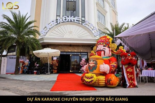 LẮP ĐẶT DÀN KARAOKE CHUYÊN NGHIỆP CF AUDIO TẠI Z779 BẮC GIANG