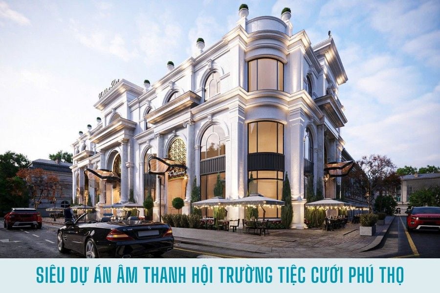 Lắp đặt hệ thống âm thanh hội trường tại Trung tâm tiệc cưới Chí Hưng Palace Phú Thọ