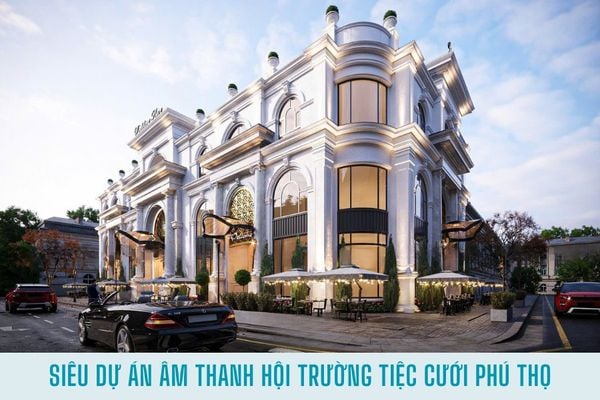 Lắp đặt hệ thống âm thanh hội trường tại Trung tâm tiệc cưới Chí Hưng Palace Phú Thọ