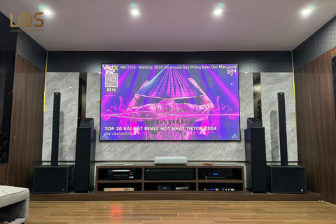 Lắp đặt hệ thống xem phim và karaoke gia đình tại Việt Trì - Phú Thọ