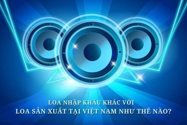 Loa nhập khẩu khác gì so với loa sản xuất tại Việt Nam 2024