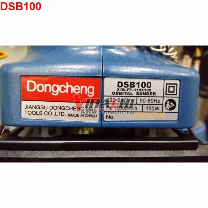 Máy đánh giấy giáp rung Dongcheng DSB100