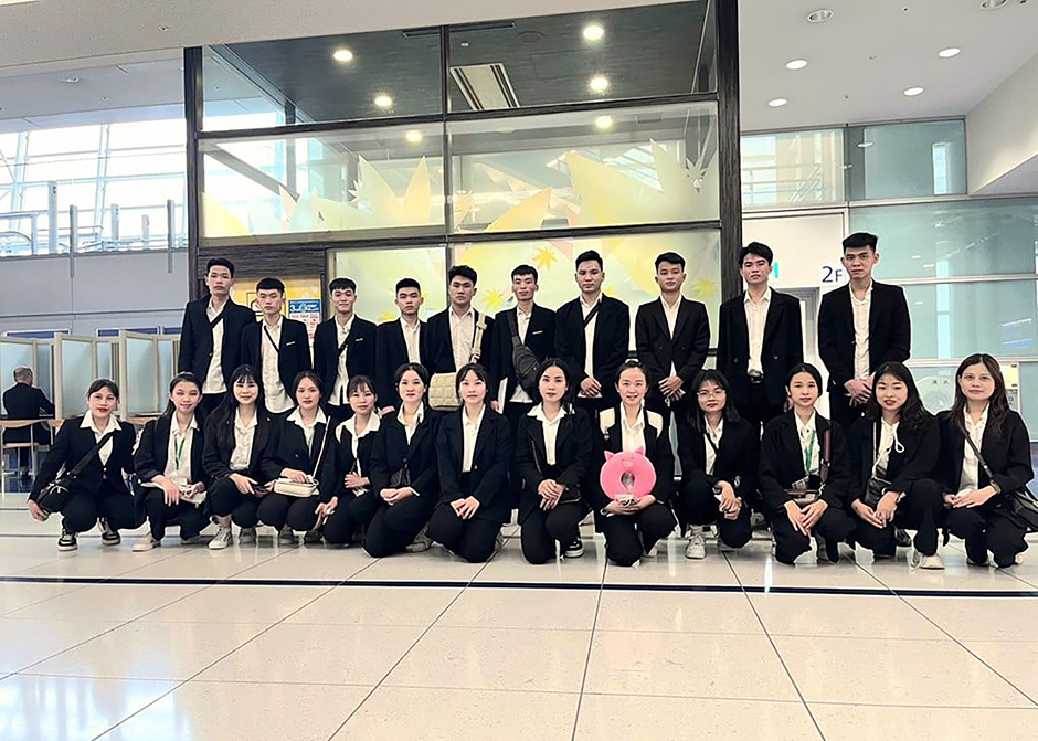 LODの実習生が2023年4月6日、7日に出国したのをおめでとうございます