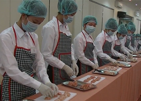 Tuyển 20 nữ nghề gia công xử lý thịt gà tháng 12 / 2022