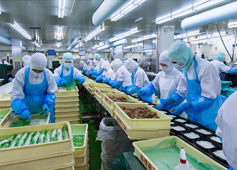 Tuyển 07 nữ nghề chế biến thủy sản không gia nhiệt tháng 06 / 2022