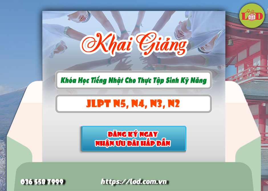 Khai giảng lớp tiếng Nhật Thực tập sinh khóa tháng 02/2023