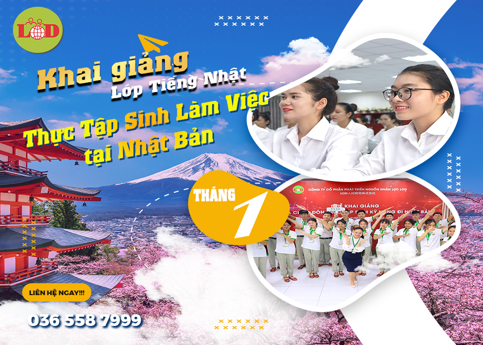 Khai giảng lớp tiếng Nhật Thực tập sinh khóa tháng 01/2023