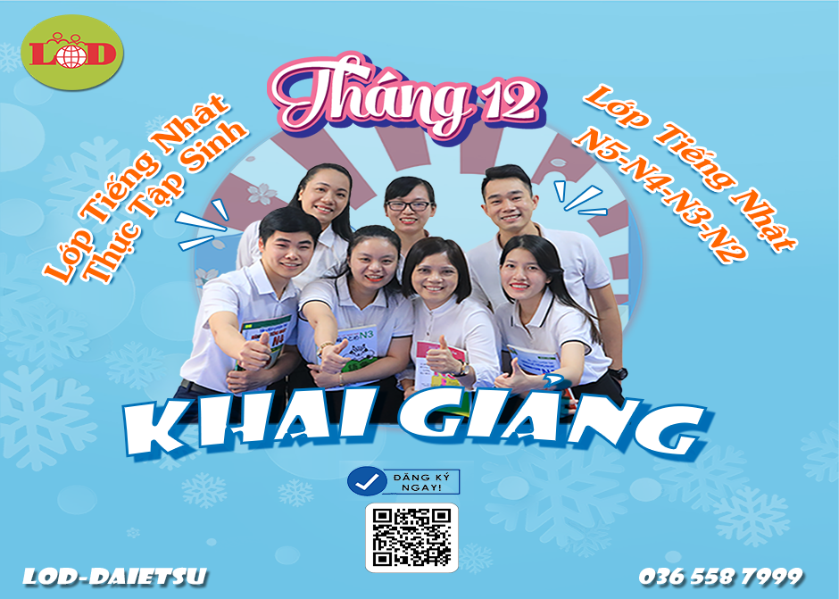 Khai giảng lớp tiếng Nhật Thực tập sinh khóa tháng 12/2022