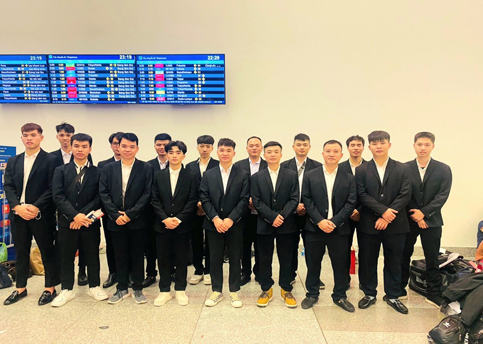 LODの実習生が無事に日本に入国したのをおめでとうございます