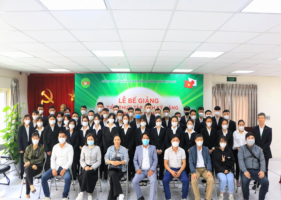 2023年04月26日の技能実習生の終了式と壮行会