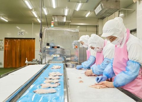 Tuyển 24 nữ nghề gia công xử lý thịt gà tháng 12 /2023