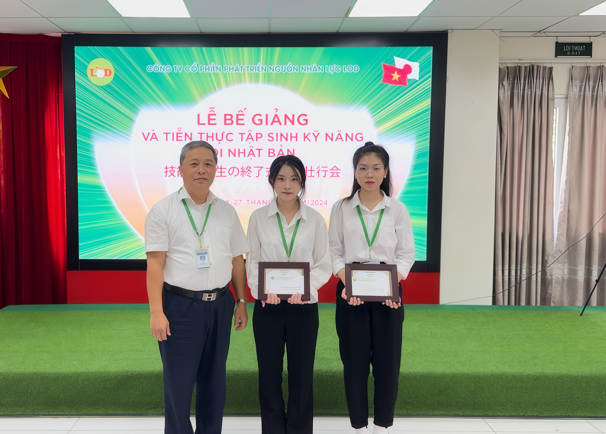 Lễ bế giảng ngày 27/09/2024