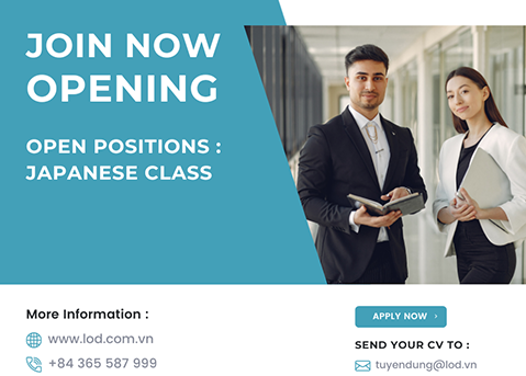 OPENING OF INTERN JAPANESE CLASS IN APRIL 2023