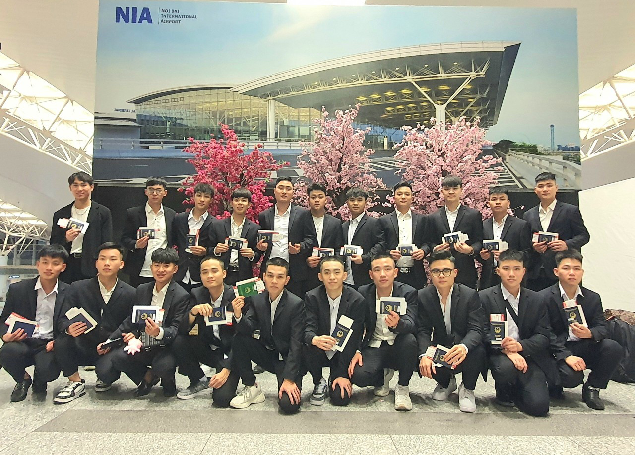 Xin chúc mừng các bạn TTS LOD đã xuất cảnh ngày 5/4/2023