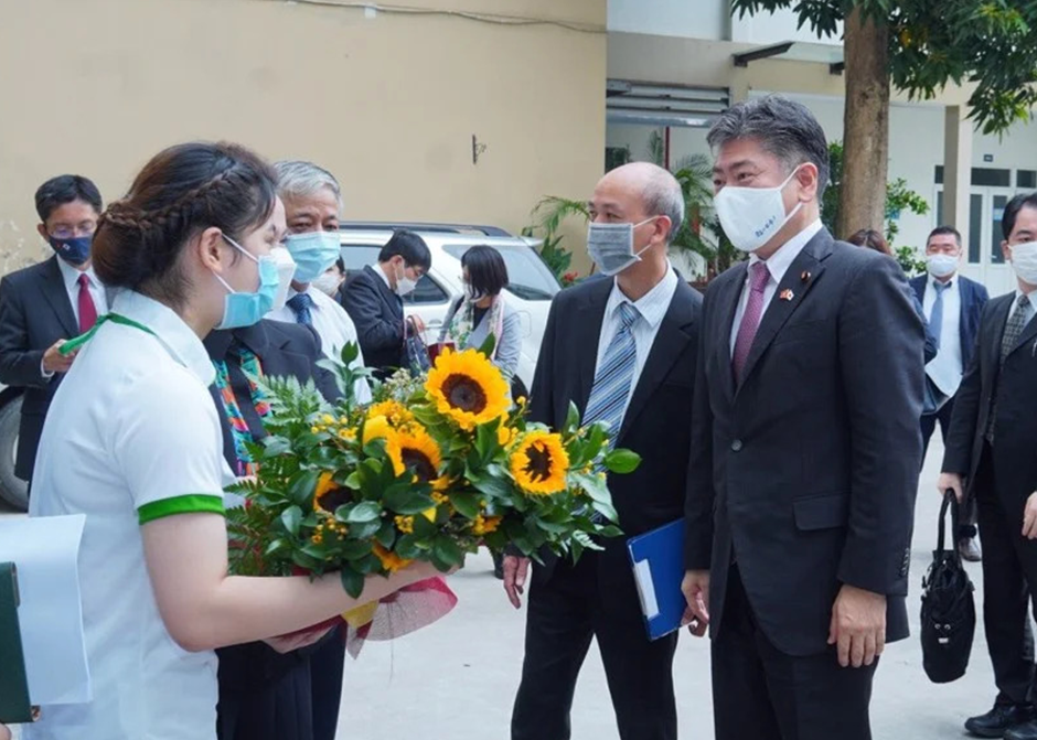 LODをご訪問された古川禎久様(日本の法務大臣)