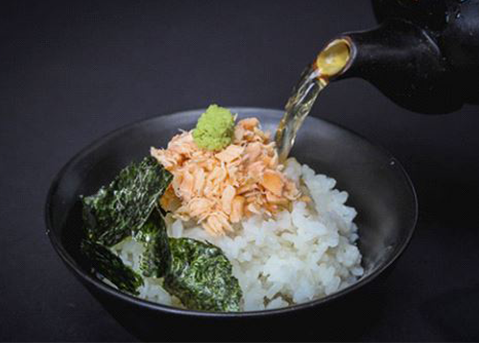OCHAZUKE - GREEN TEA RICE DISH CONTAINING THE HUMANE STORY OF THE JAPANESE