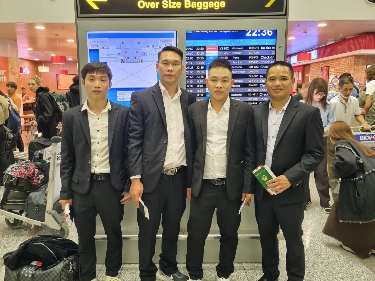 Chúc mừng các bạn TTS đã nhập cảnh an toàn vào Nhật Bản ngày 17.3.2023