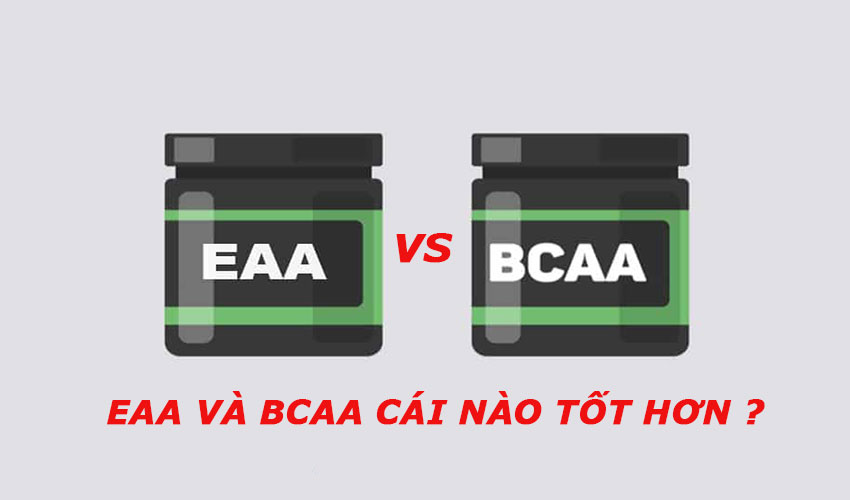 So sánh EAA và BCAA cái nào tốt hơn ?