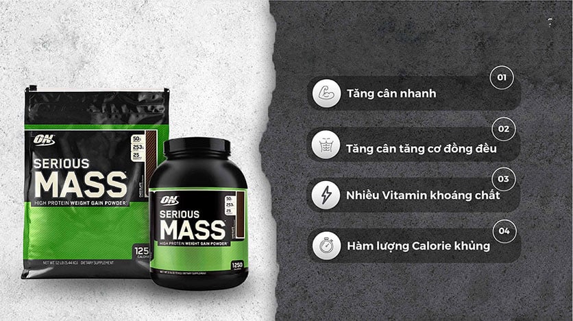 Serious Mass 12lbs dùng được bao lâu ?