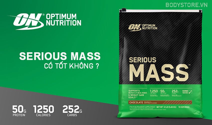 Review Serious Mass có tốt không ? Tác dụng và cách dùng hiệu quả