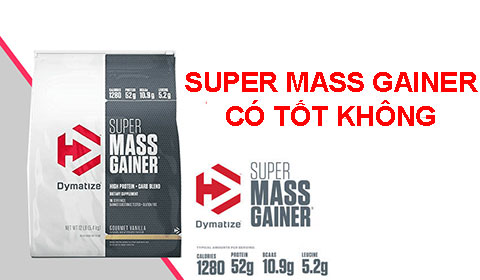 Super Mass Gainer có tốt không ? Có nên uống sữa Super Mass không ?