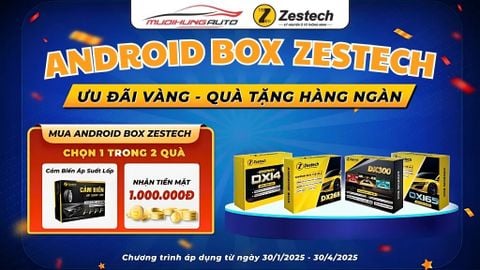 ANDROID BOX ZESTECH : ƯU ĐÃI VÀNG - QUÀ TẶNG HÀNG NGÀN