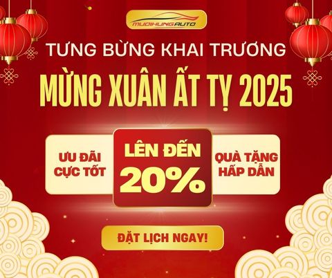 Thông Báo Khai Trương - Mừng Xuân Ất Tỵ 2025