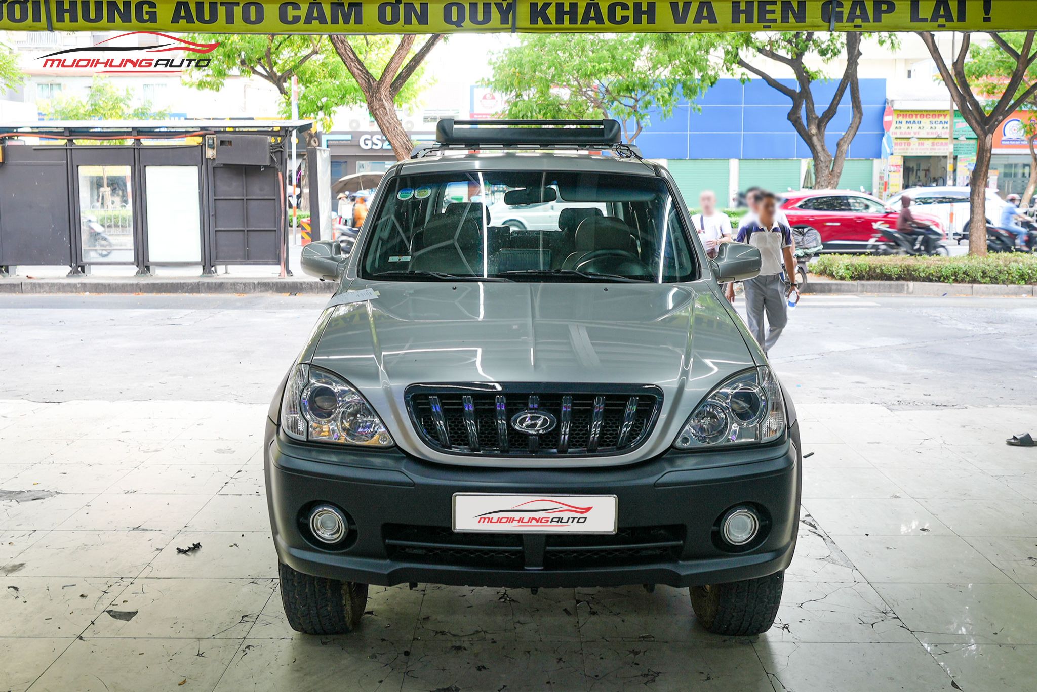 Baga mui Yaki 127cm CP-307 cho xe Hyundai Terracan