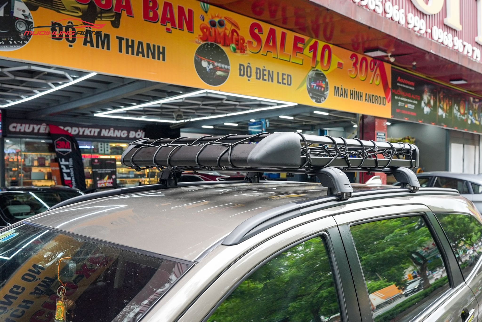 Lắp baga mui Yaki 127cm CP-307 cho xe Toyota Rush 2022