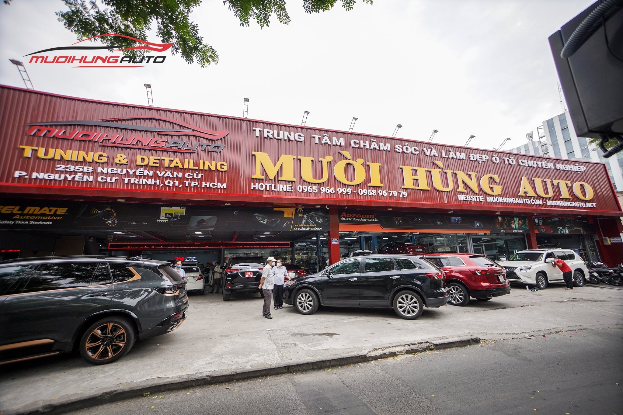 Mười Hùng Auto - Địa chỉ cung cấp màn hình android ô tô chính hãng