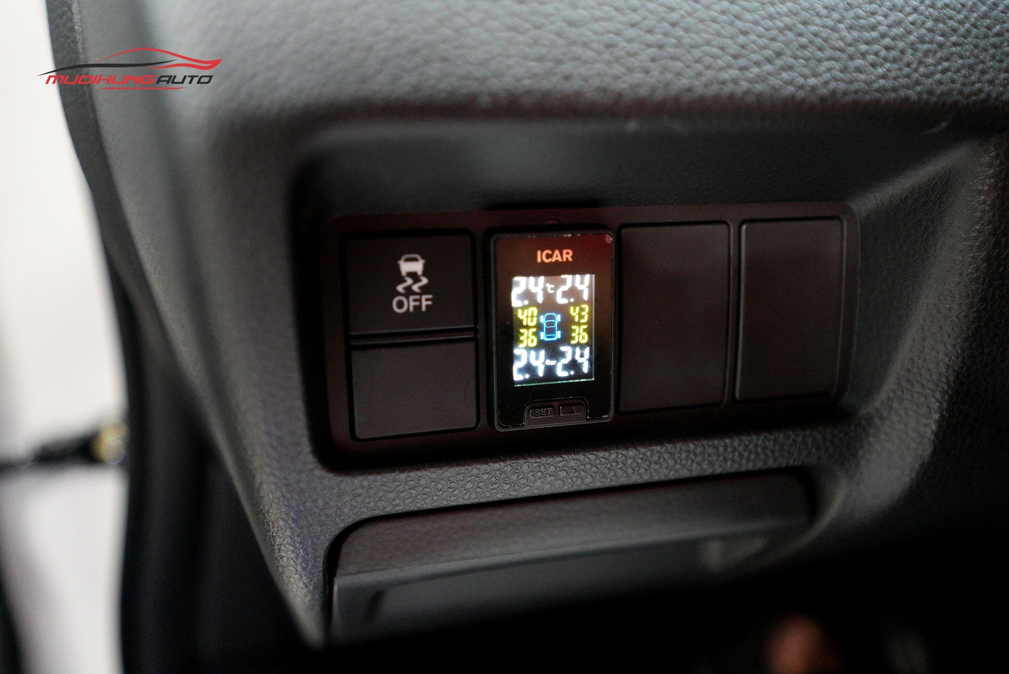 LắpTPMS ICAR Ellisafe C397 cho xe Honda City 2022