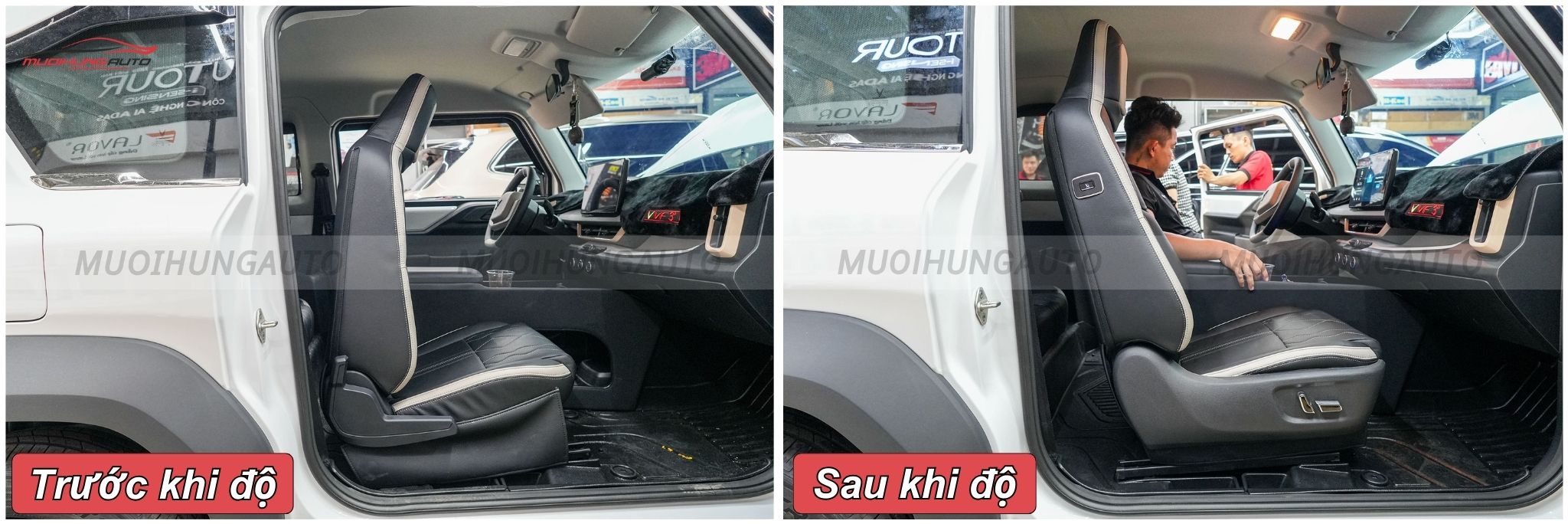 Độ ghế chỉnh điện ô tô tại Huyện Nhà Bè