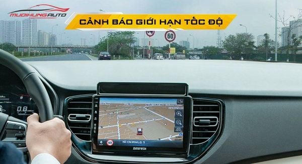 Màn hình Zestech Z800&nbsp;Pro+ bản giới hạn toàn cầu cảnh báo giới hạn tốc độ