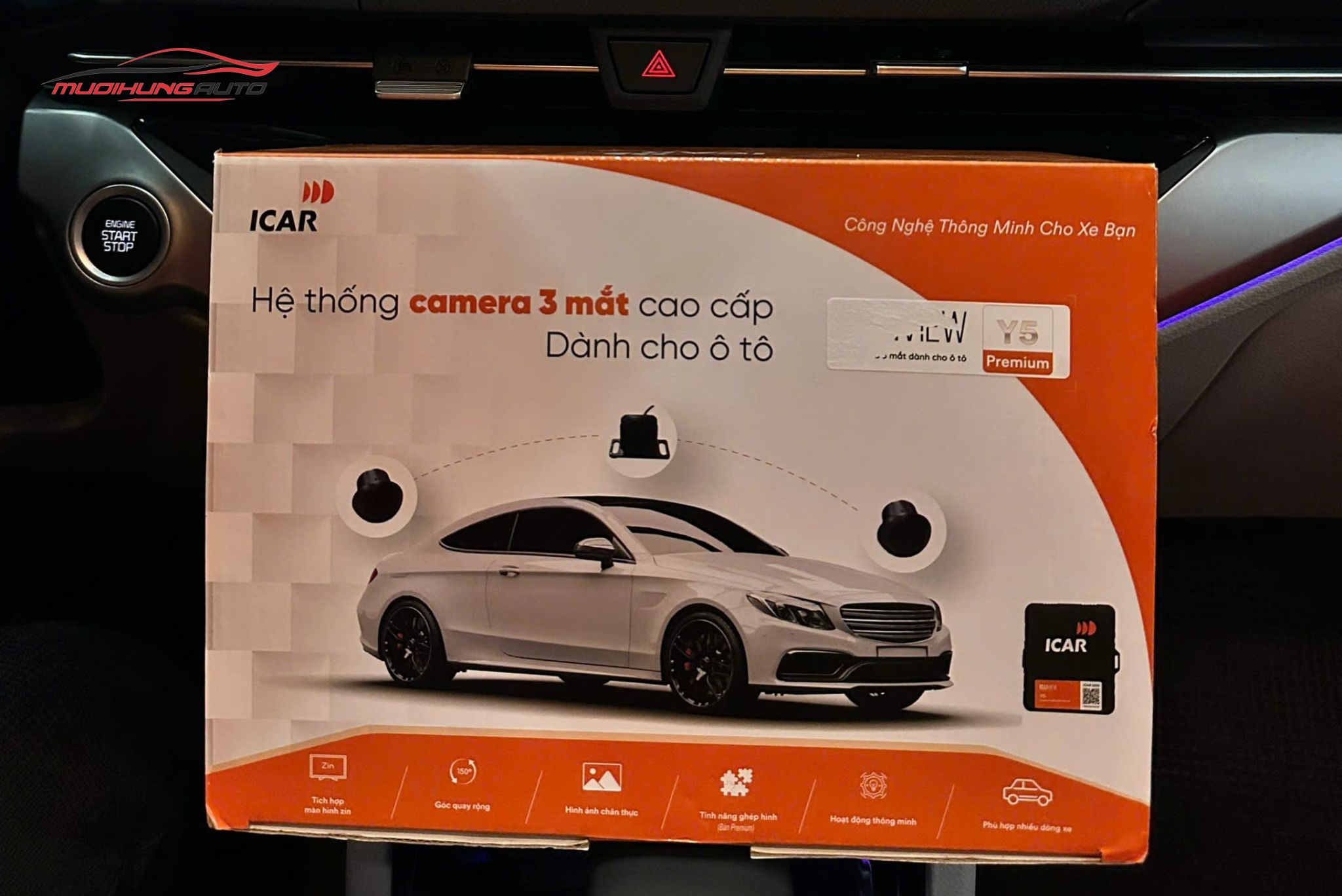 Lắp Camera 3 Mắt Cho Xe Kia Carens 2024