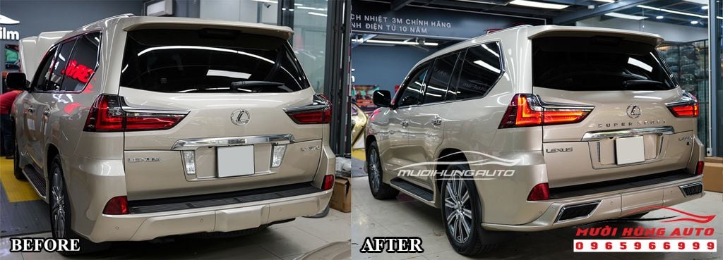 Nâng Cấp Lên Đời Ô Tô – Bí Quyết “Trẻ Hóa” Xe LEXUS Chỉ Trong Vòng Một Nốt Nhạc