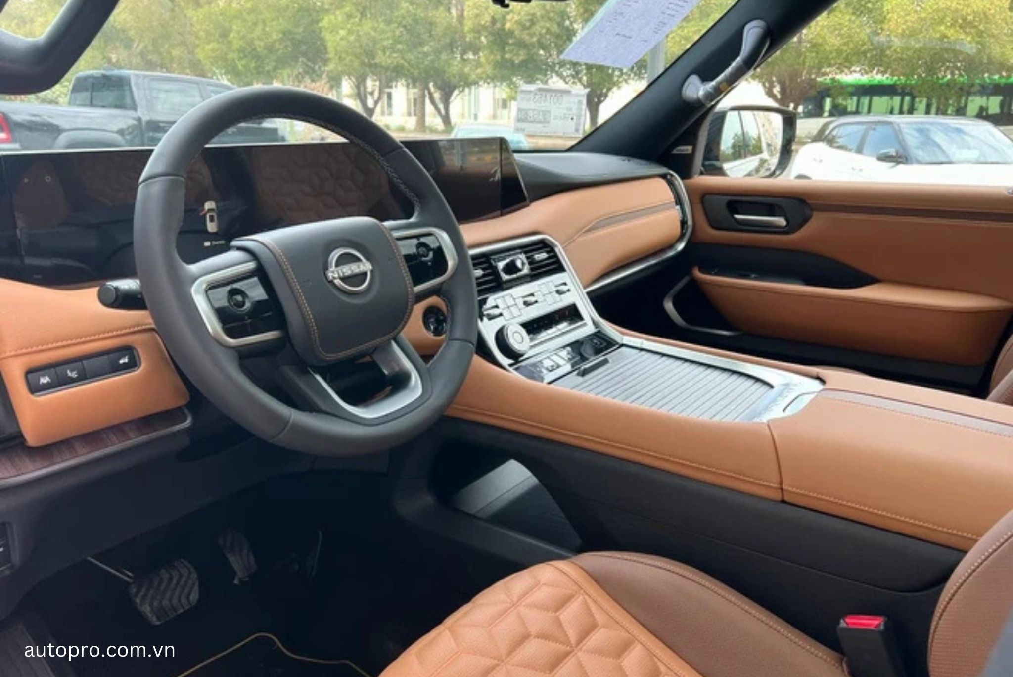 Nissan Patrol 2025 trang bị ghế chỉnh điện 10 hướngi