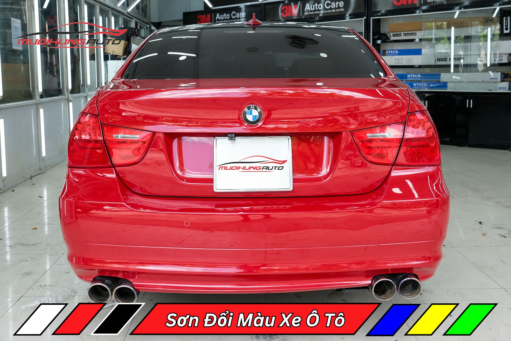 Sơn Đổi Màu Xe Ô Tô BMW 320i