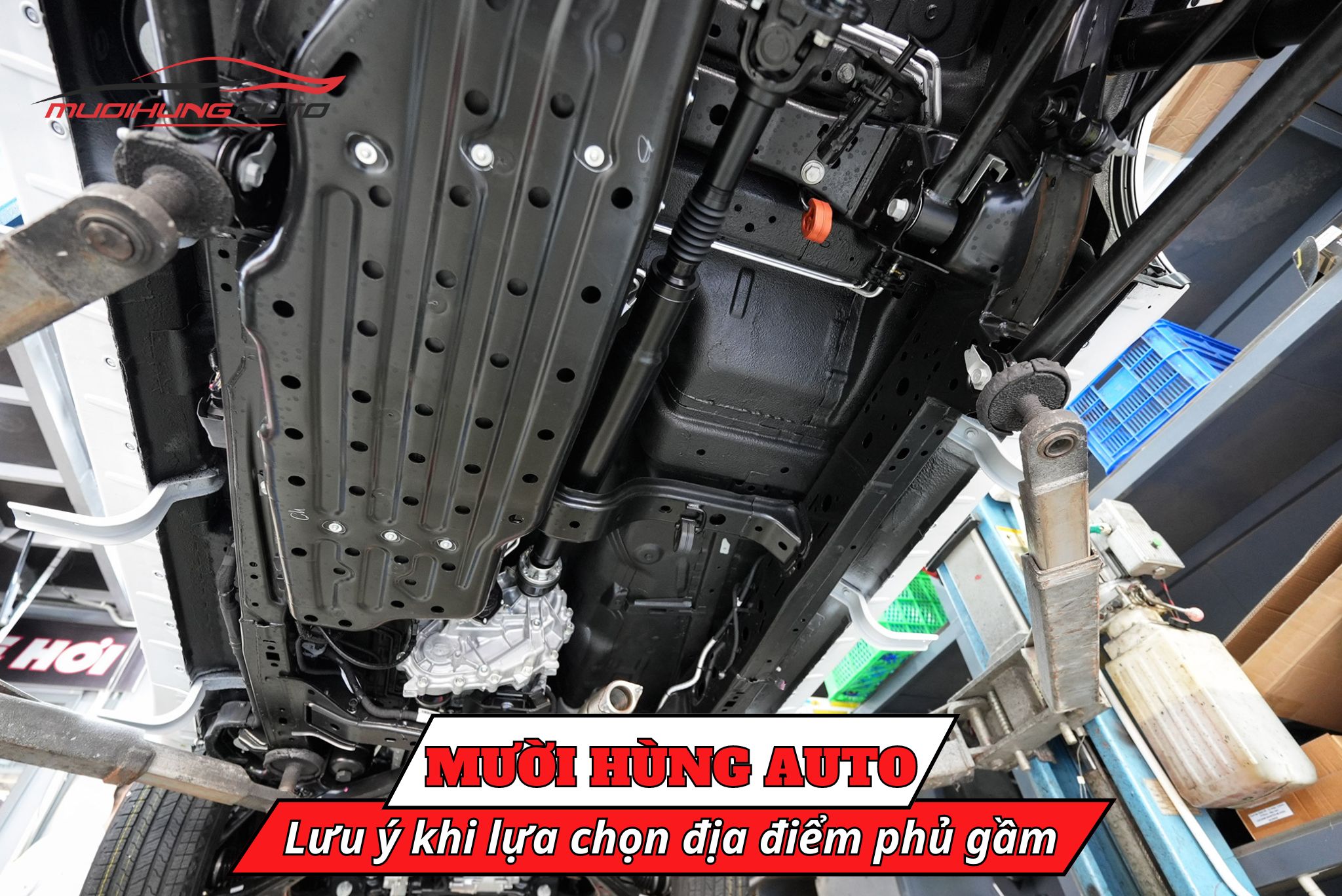 6 Bước Phủ Gầm Ô Tô Chuyên Nghiệp, Đạt Chuẩn