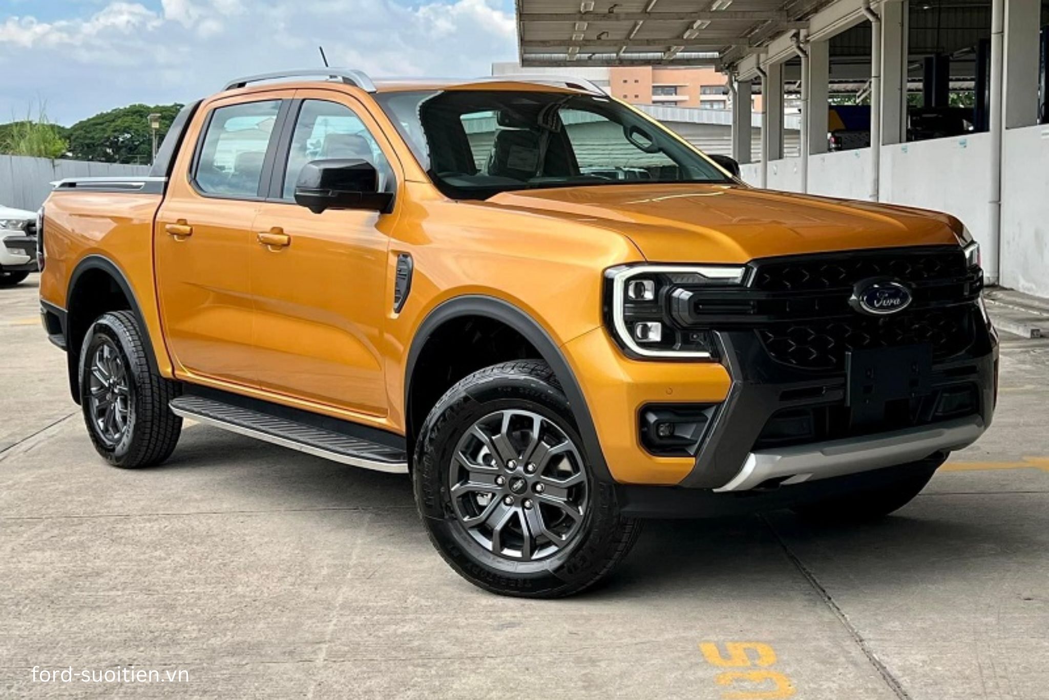 Ford Ranger 2025 thiết kế thân xe tinh tế, ấn tượng