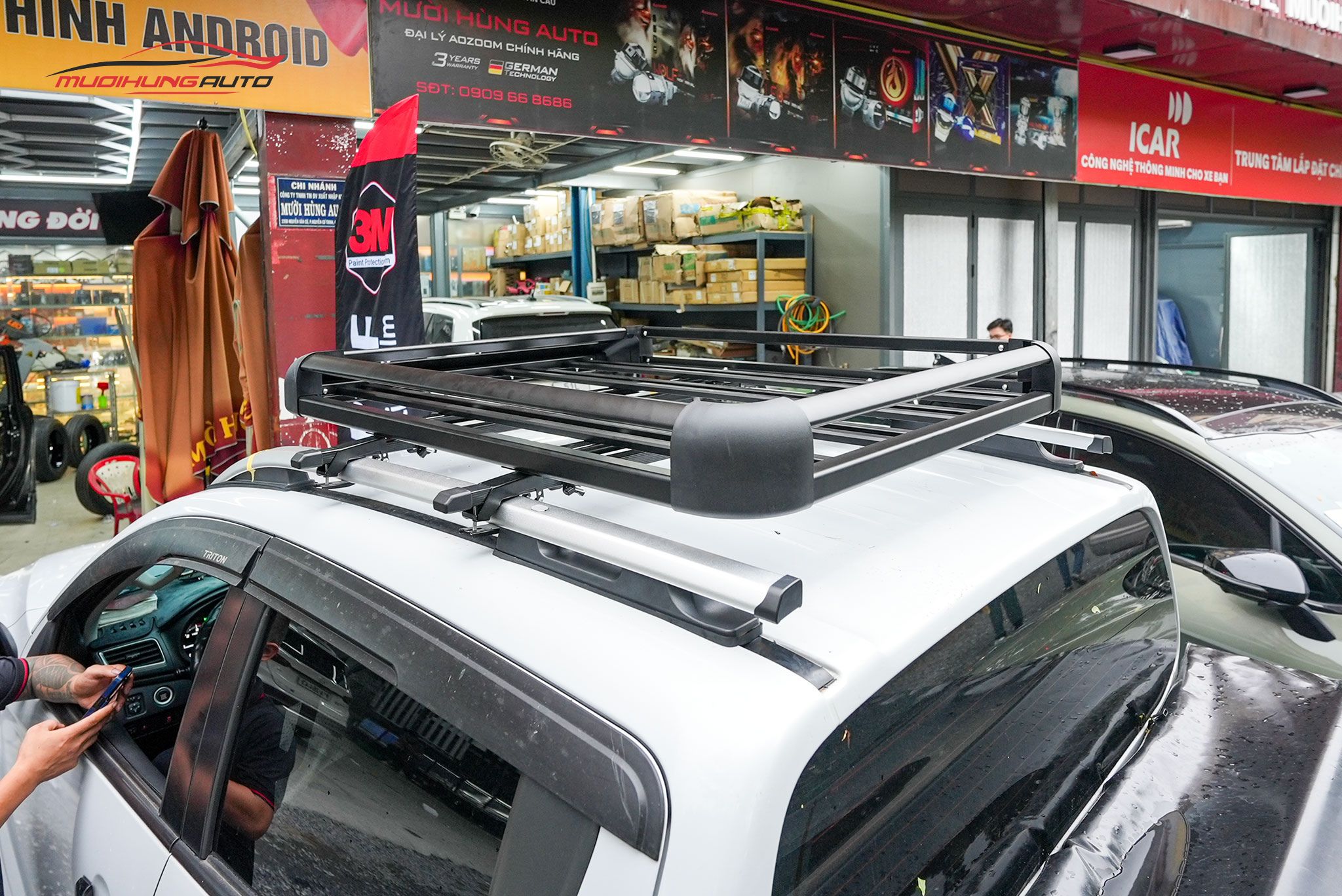 Baga mui Yaki 127cm CP-307 cho Mitsubishi Triton 2022