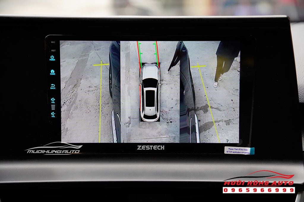 Màn Hình DVD Android Zestech Tại Mười Hùng Auto