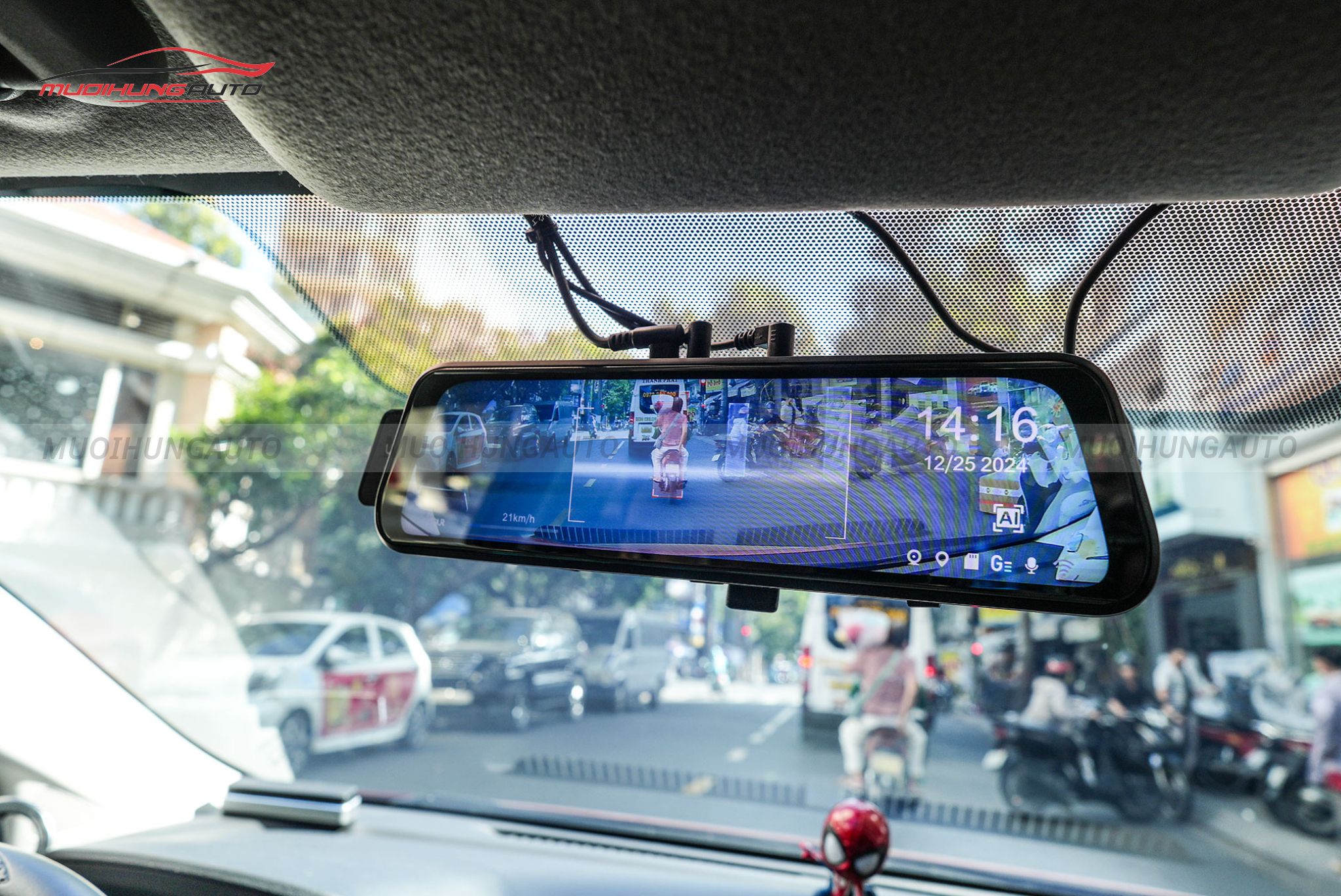 Camera hành trình gương điện tử AI ADAS Utour C3M cho xe Nissan Almera 2024