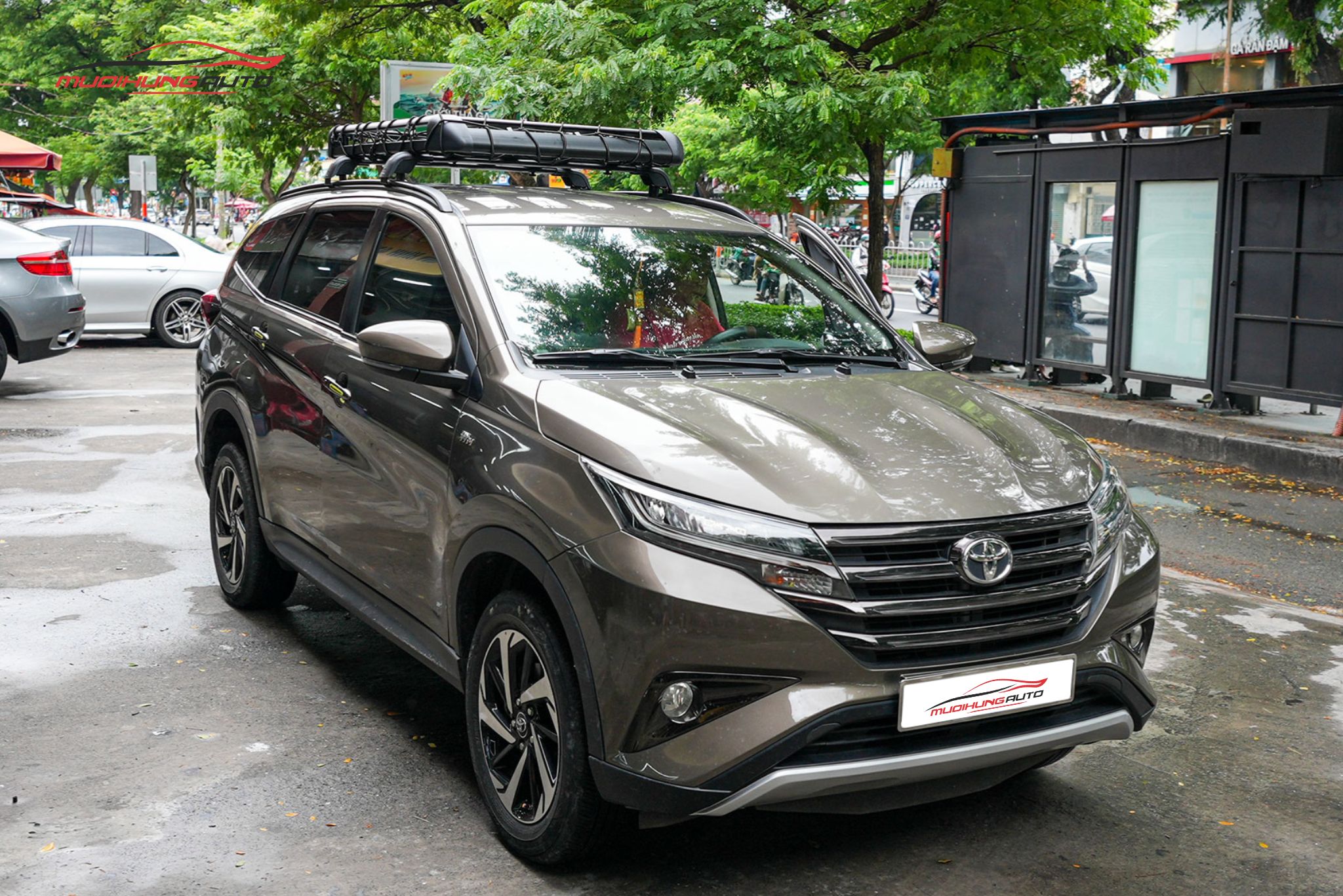 Lắp baga mui Yaki 127cm CP-307 cho Toyota Rush 2022
