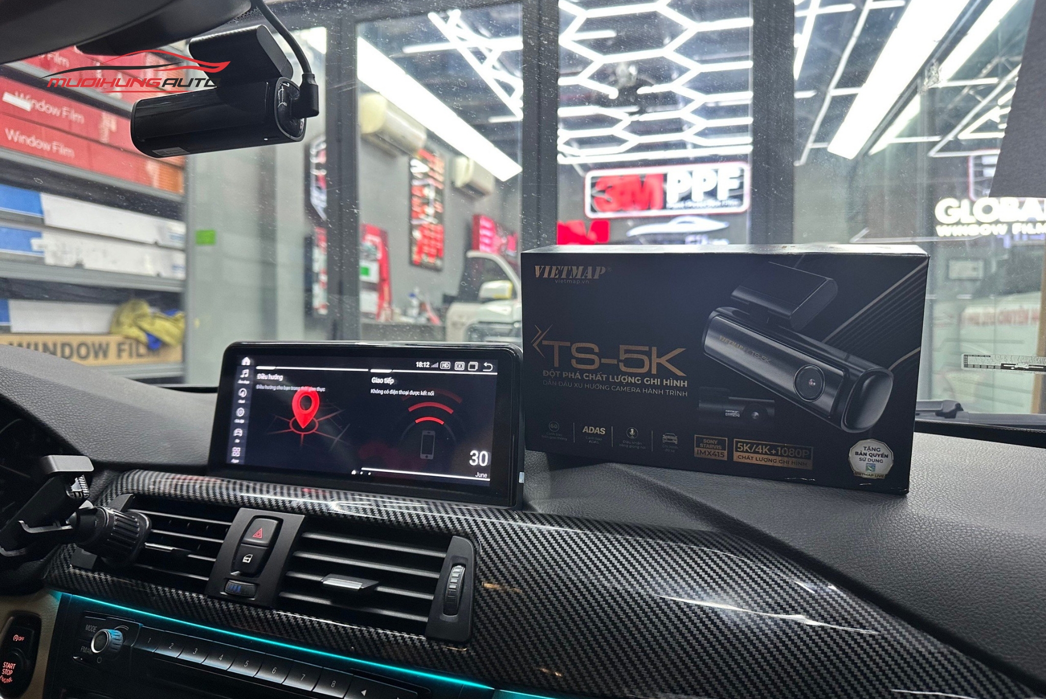 Lắp Vietmap TS-5K Cho Xe BMW 320i 2014